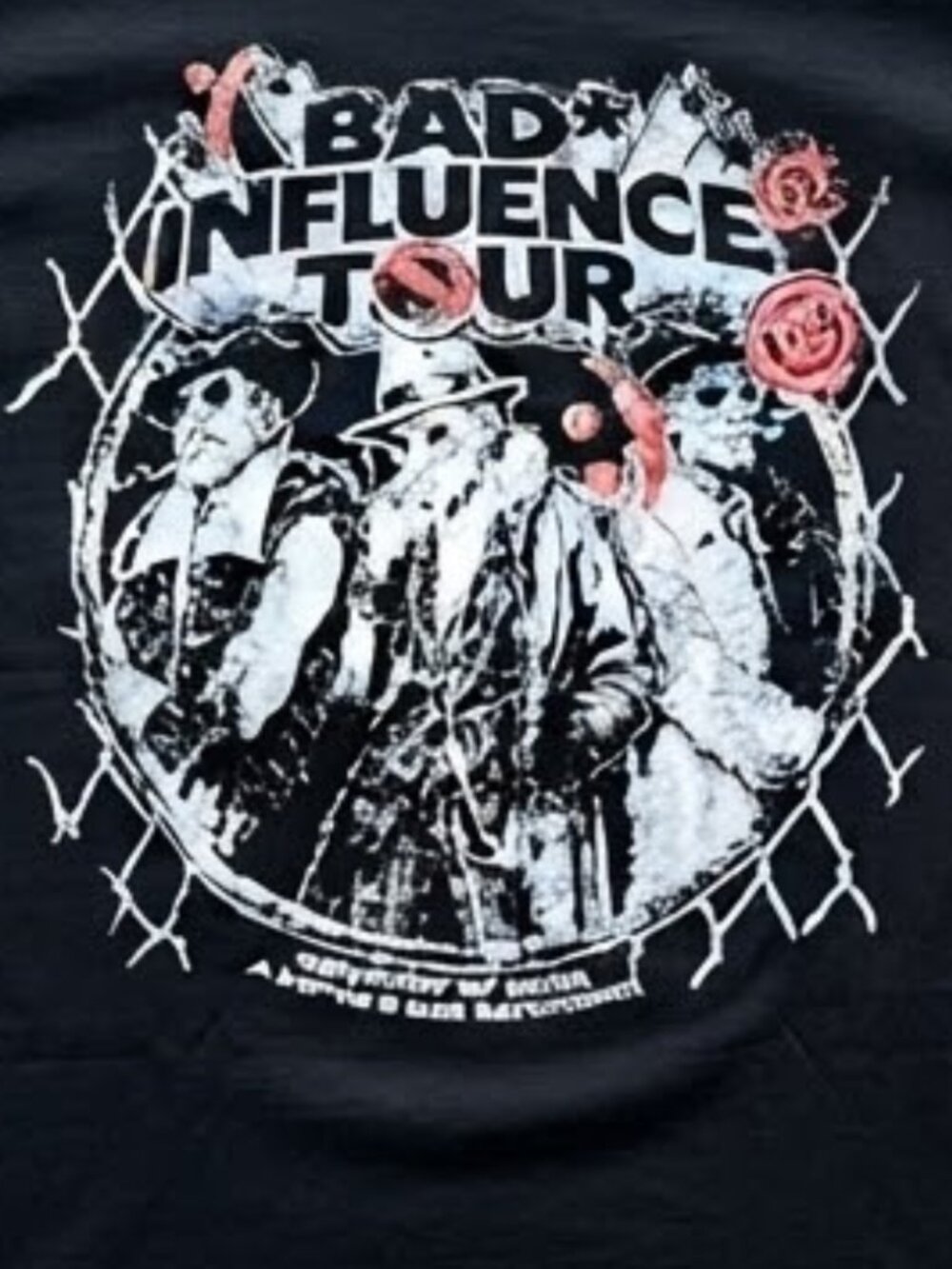Lucki Bad Influence Tour 2026 Black T-Shirt S-4XL - Picture 2 of 3